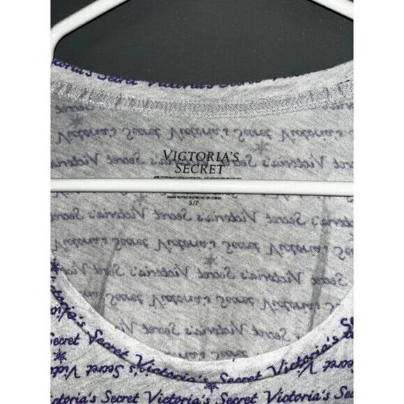 Victorias Secret Graphic Script Nightshirt - Picture 5 of 5